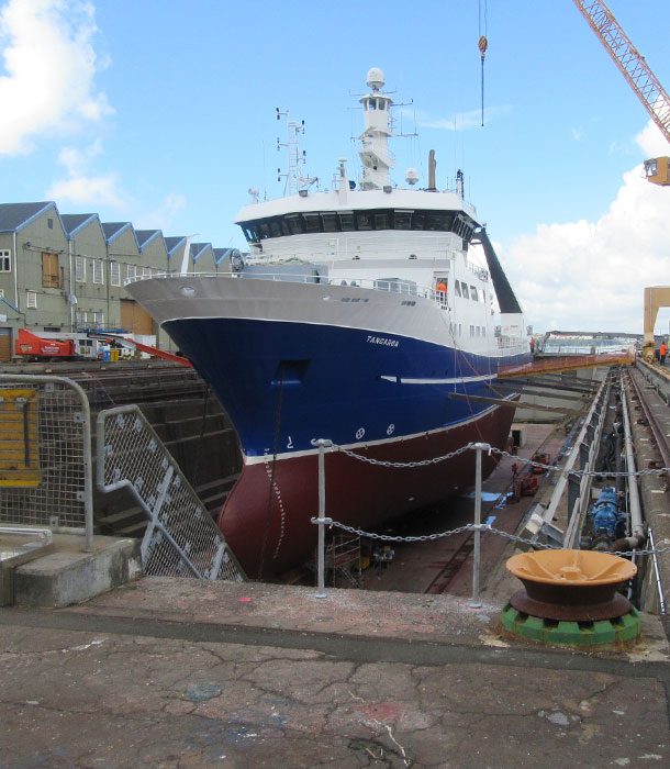 Tangaroa-dry-docked