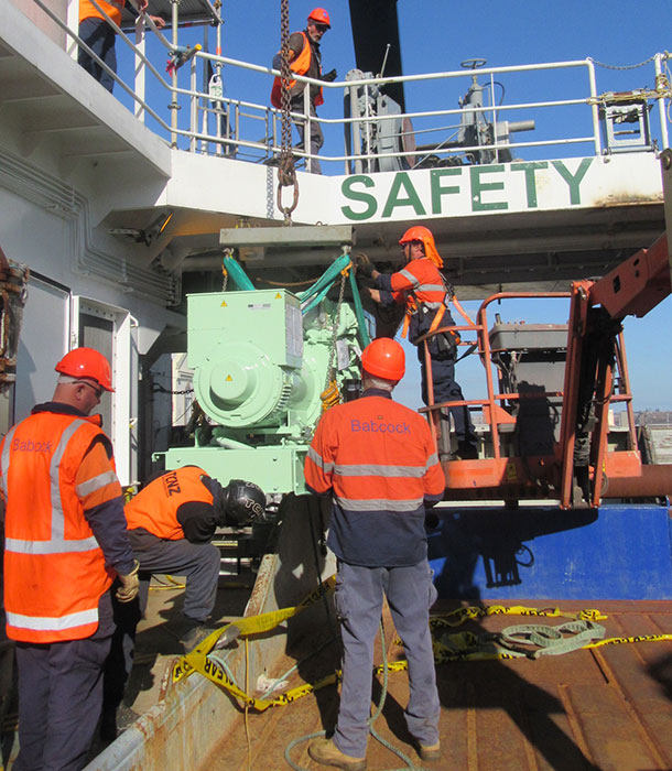 Tangaroa - replacement-harbour-generator