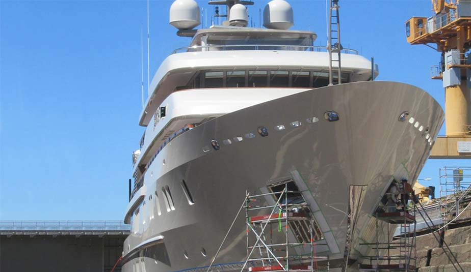 Latest projects: 65m Motor Yacht Polar Star