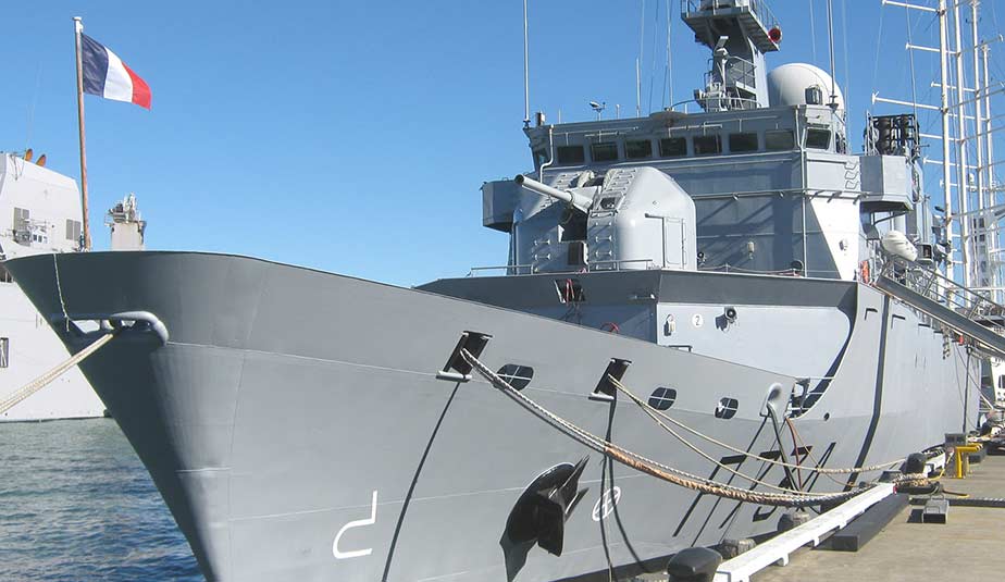 Latest projects: Maintenance and refit for a French Navy Frigate