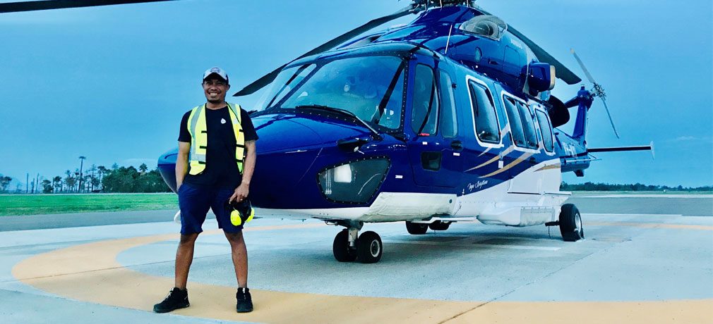 Babcock Australasia engineer gains first H175 type licence in Timor-Leste