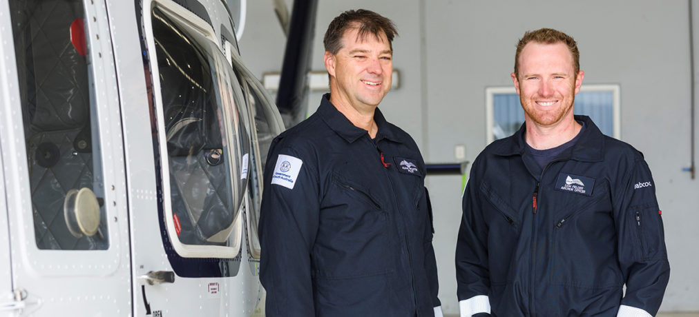 Aircrew duo awarded prestigious SAPOL Commendation