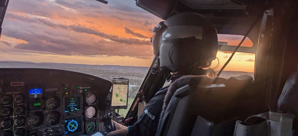 Babcock pilot receives prestigious Conspicuous Service Cross