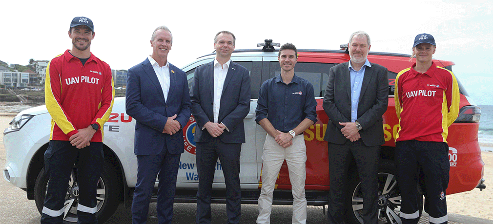 Babcock and Surf Life Saving NSW sign MOU to deliver long-range drone capability across Australia