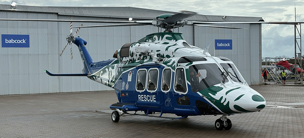 Second ‘dragonfly’ helicopter arrives in the Torres Strait
